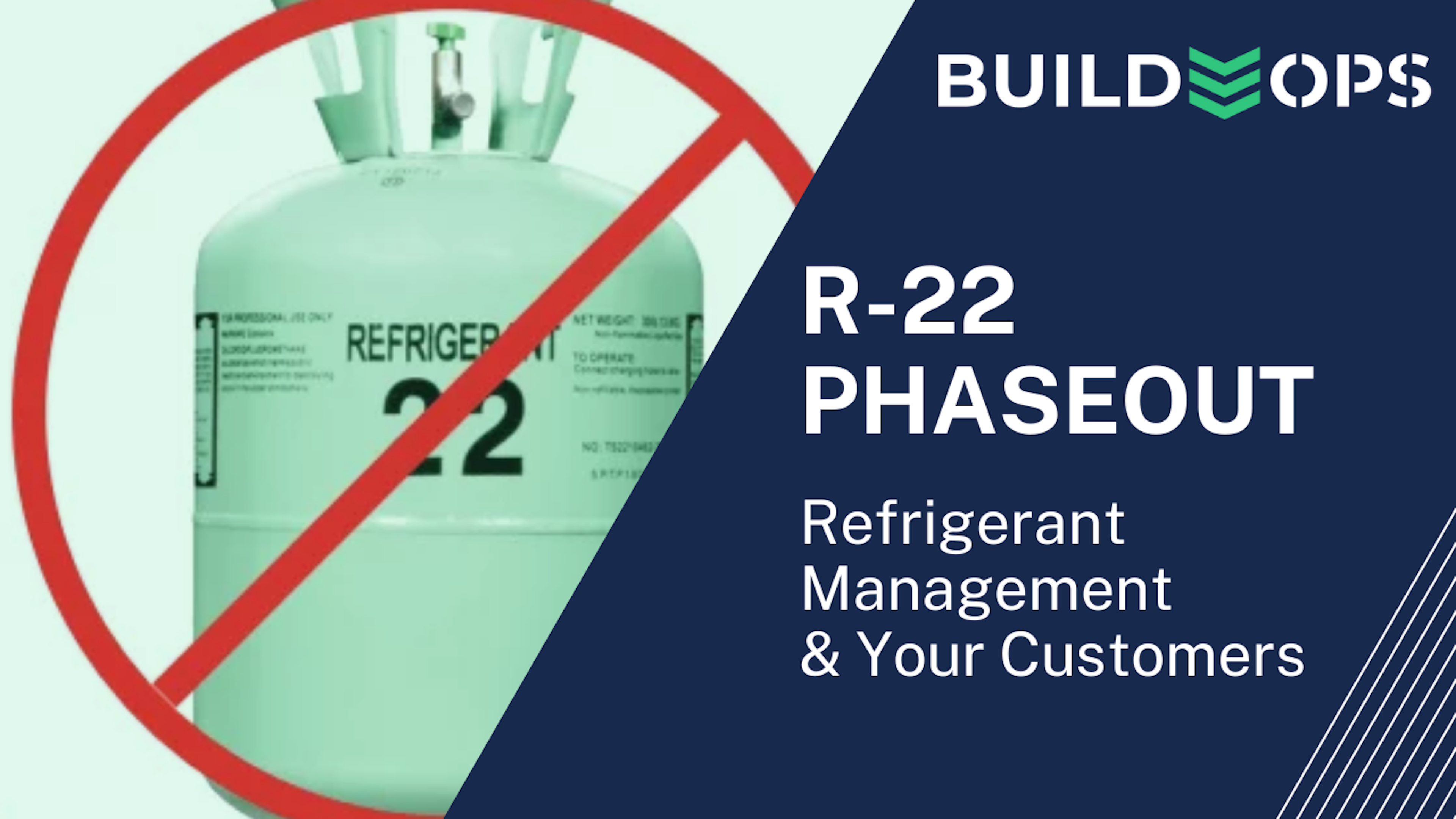 R- Phaseout: Managing Refrigerant