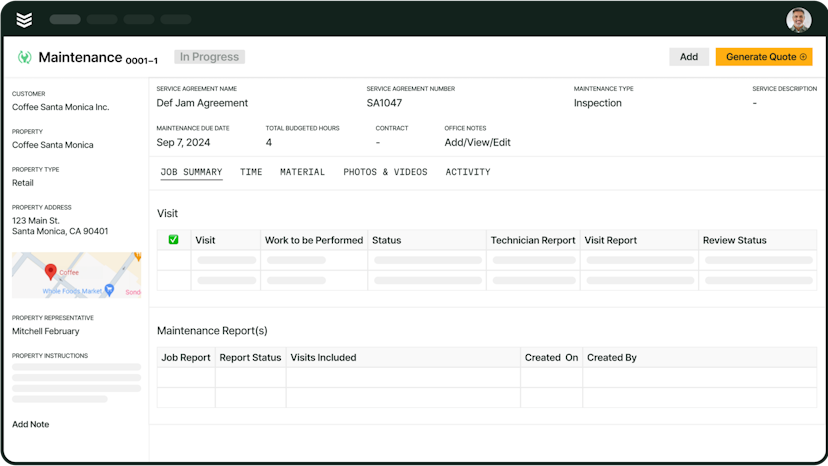 service agreements comparison